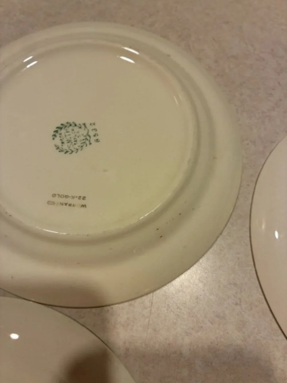 Lot of 4 Taylor Smith Vtg Appalachian Heirloom #8532 Bread & Butter Plate